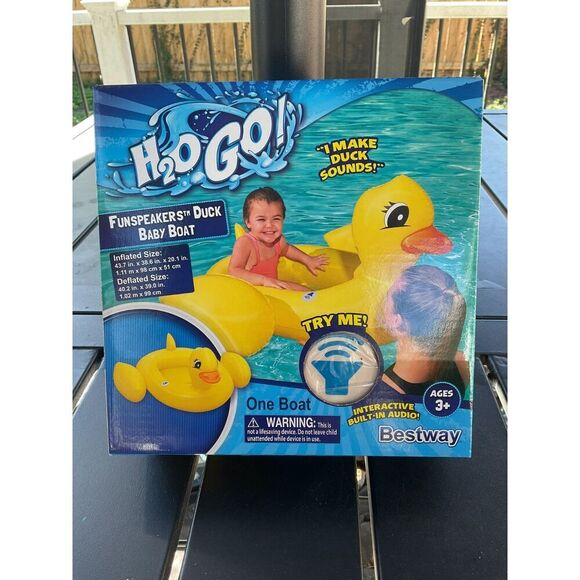H2O GO! Duck Float Boat w/ Sound Effects Ages 3+ - Picture 3 of 3